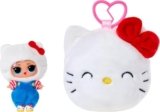 LOL Surprise Loves Hello Kitty and Friends Reversible Plush – Blind Plush with Matching Tot, Sanrio Characters, On-The-Go Play, 5 Surprises, 6 Adorable Styles!
