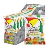 Arizona Arnold Palmer Half and Half Fruit Snacks, Gluten Free Mixed Fruit Gummy Chews, 5 Ounce Individual Single Serve Bags (Pack of 12), 60 Ounce