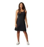 Columbia Womens PFG Freezer III Sun Dress, Black, X-Large