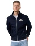 Lonsdale Classic Giacca per Tutte Le Stagioni, Argento/Blu Marino, XL Uomo