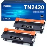 Palmtree TN2420 Compatibile Toner Brother MFC L2710DW TN2420 Toner Brother MFC L2710DN MFC-L2730DW TN 2420 TN-2410 TN2410 MFC-L2710DW MFC-L2750DW DCP-L2510D HL-L2350DW DCP-L2550DN (2 nero)