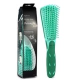 BESTOOL Detangling Brush for Black Natural Hair, Curly Hair Afro 3/4abc Texture – Faster and Easier Detangle Wet or Dry With No Pain (Green)