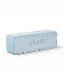 Anker Soundcore 2 Portable Bluetooth Speaker with 12W Stereo Sound, BassUp, IPX7 Waterproof, 24-Hour Playtime, Wireless Stereo Pairing, Speaker for Home, Outdoors, Travel