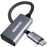 BENFEI Adattatore USB C a HDMI 4K@60Hz, Adattatore USB Tipo C a HDMI [Compatibile Thunderbolt 3/4] per iPhone 15,16 Pro/Max MacBook Pro/Air 2023 iPad Pro iMac S23 XPS 17 e altro