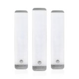 LEPOTEC Luce Armadio LED, Armadio Led con Sensore di Movimento, Magnetica Ricaricabile Luci Led Sottopensile,Luce bianca fredda,Lampada per Cucina Scale Soggiorno Bagno Camere da Letto