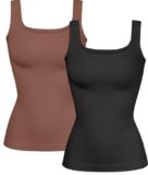 YIOIOIO Women Shapewear Tank Tops Tummy Control Compression Tops seamless Body Shaper Camisole