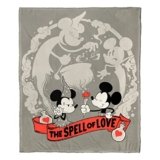Northwest Mickey Mouse Silk Touch Throw Blanket, 50″ x 60″, Spell of Love
