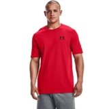 Under Armour Men’s UA Sportstyle Left Chest Short Sleeve Shirt XL Red