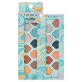 Pacifica Eyeshadow Palette – Malibu Mineral Eyeshadow, Blendable Neutral Shades with Velvet Matte, Shimmer & Metallic, Cocoa Butter Infused, Talc-Free, Vegan & Cruelty-Free, 0.24 oz (10 Shades)