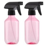 D Dymoece Empty Spray Bottles,10 oz Refillable Water Spray Bottle Adjustable Nozzle Mist/Stream Squirt Bottle for Hair Styling Watering Plants Cleaning Products