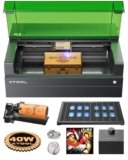 xTool S1 40 W Incisore Laser Kit di Lusso, Taglio Laser con Posizionamento a Pin-Point, Autofocus, Incisione Laser per Metallo, Pelle, Acrilico e Vetro, DIY