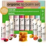 ArtNaturals Organic Beeswax Lip Balm Gift Set – Assorted Flavors with Aloe, Coconut & Jojoba Oils