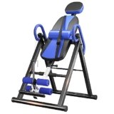 YOLEO Gravity Heavy Duty Inversion Table with Headrest & Adjustable Protective Belt Back Stretcher Machine for Pain Relief Therapy (Blue02)