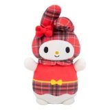 Squishmallows Original Sanrio 10in Red Plaid My Melody HugMees – Ultrasoft Official Jazwares Plush (Medium-Sized)