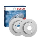 Bosch BD1592 Dischi freno, Certificato ECE-R90, 1 set di 2 dischi
