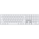 Apple Magic Keyboard with Numeric Keypad: Wireless, Bluetooth, Rechargeable. Works with Mac, iPad, or iPhone; US English – White