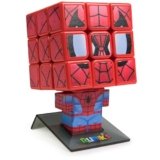 Rubik’s Cube, Spider-Man Cuber, Marvel Collectible Fidget Toy & Desk Decor, Problem-Solving Brain Teaser, Classic Color-Matching Puzzle, Sensory Puzzle for Fans of Marvel Rivals Ages 8 & Up