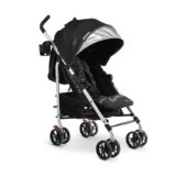 Baby Delight | Swerve Stroller | Lightweight | for Travel & Everyday | Multi-Position Recline | Compact Fold | Extra Storage | Black