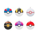 Hallmark Keepsake Mini Christmas Ornaments 2024, Pokémon Poké Balls, Set of 6, Gifts for Pokémon Fans