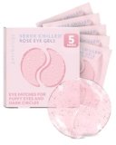 Patchology Serve Chilled Rosé Hydrating Under Eye Patches – Hyaluronic Acid & Antioxidant-Infused Eye Masks to Reduce Dark Circles, Puffiness & Fine Lines – Ideal Skincare Essentials (5 Pairs)