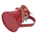 HOMSFOU Benna Floreale Di Ferro 4.92X3.94X3.15In Vaso Vintage Rustico Per Piante Piccole Decorazione Country Chic Interno Esterno Giardino Casa