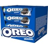 Oreo Original, Biscotti al Cacao Ripieni di Crema al Gusto Vaniglia, 16x154g (16 monoporzioni da 154g)