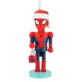 Hallmark Marvel Spider-Man Nutcracker Christmas Ornament, Super Hero Gifts