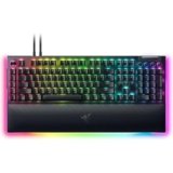 Razer BlackWidow V4 Pro Wired Mechanical Gaming Keyboard: Green Switches Tactile & Clicky – Doubleshot ABS Keycaps – Command Dial – Chroma RGB – Magnetic Wrist Rest – Snap Tap