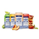 HOP WTR Sparkling Hop Water, Variety Pack 12 Pack, Sugar Free, Low Carb Non Alcoholic Drinks, NA Beer, Adaptogen Drink, No Calories, Adaptogens & Nootropics for Added Benefits, 12 oz Cans