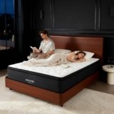 WUYOTRE Full Hybrid Mattress,10 inch Cooling Gel Memory Foam Mattresses in a Box-CertiPUR-US, Good for Back Pain Sleepers & Motion Isolation