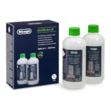 De’Longhi EcoDecalk Decalcificante DLSC502, 10 Dosi di Decalcificazione, Accessorio Manutenzione Macchina da Caffè, Ingredienti di Origine Vegetale, 2 Bottiglie Con 5 Dosi Ciascuna, 2x500ml