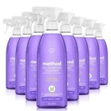 Method All-Purpose Cleaner Spray, French Lavender, Perfect for Most Counters, Tiles and More, 28 Fl Oz, (Pack of 8)