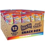 Welch’s Fruit Snacks, Juicefuls Fusions, Assorted Fruit Flavor, Bulk Pack, Gluten Free, Natural Colors & Flavors, 4oz (Pack of 12)