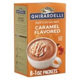 GHIRARDELLI Caramel Flavored Hot Cocoa Mix, 8 oz Carton (8 Cartons)