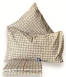 L’Emporio Casa Set Lenzuola Completo Matrimoniale di Cotone 100% Morbidissime Eleganti – Varie Fantasie (Variante Beige)