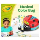 Crayola Musical Color Bug, Toddler Sensory Toy, Ladybug Toy for Kids, Arts & Crafts, Gifts for Toddlers, Ages 2, 3, 4