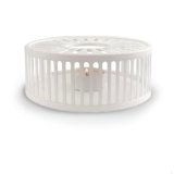Creano Scaldavivande Bianco in Acciaio Inox con Portacandele per Teiere e Tazze Design Elegante Stabile Non Fa Rumore Adatto a Tutte Le Teiere – Regalo Perfetto Donna Uomo Natale Pasqua