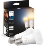 Philips Hue White Ambiance Lampadina LED Smart, Bluetooh, E27, 6W, Dimmerabili, Luce Bianca da Calda a Fredda, Bianco, confezione da 2