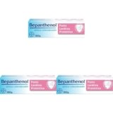 Bepanthenol Pasta Lenitiva Neonato Protettiva, Pasta Cambio Pannolino con Pantenolo che Idrata e Rigenera la pelle, Crema per Bambini Irritazione Pannolino Senza Conservanti, Profumi e Coloranti 100 g