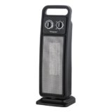 BEPER P203TER002 Termoventilatore Ceramico a Torretta, Stufetta Elettrica 2000W con Oscillazione Automatica, Termostato Regolabile, 2 potenze, Sicuro con Autospegnimento