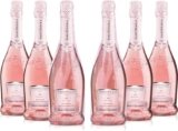 Sant’Orsola – Prosecco D.O.C. Rosè Millesimato Extra Dry, da Uve Glera e Pinot Nero, Gusto Delicato con Note Fruttate e Floreali, 6×750 ml