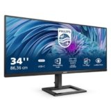 Philips 346E2LAE Monitor Gaming 34″ UWQHD FLAT, 21:9 con USB-C, 3440*1440, AMD Fresync, 100Hz, 1ms, 300cd/m2, Display Port, Hdmi 2.0, Hub USB, Speakers Integrati, Multiview, Ergonomico