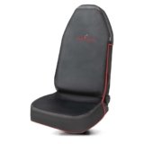 Walser coprisedile anteriore Guardian, protezione sedile auto, copertura sedile anteriore auto, copertura sedile anteriore auto, 1 copertura sedile anteriore, protezione sedile auto nero/rosso