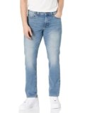 Amazon Essentials Jeans Slim Fit – colori fuori produzione Uomo, Delavé Chiaro, 33W / 30L