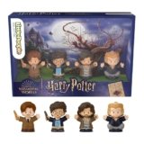 Little People Collector – Harry Potter e il prigioniero di Azkaban, 4 personaggi in Edizione Speciale, include Harry, Sirius Black, Remus Lupin e Peter Minus, giocattolo da collezione, 8+ anni, HVG47