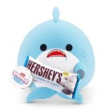 Snackle Serie 2 Snackle da 20 cm di ZURU, peluche batuffoloso, Shark (Hershey, Cookie n Cream)