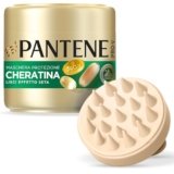 Pantene Pro-V Set Massaggiatore Cuoio Capelluto + Maschera Capelli Lisci Effetto Seta, Protezione Cheratina, Per Avere Capelli Lisci E Brillanti Fino A 72h Con 1 Sola Applicazione, 300ml