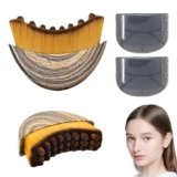 2 Pezzi Spazzola Viso, Contorno Spazzola Linfatica Viso, Drenaggio Lymphatic Face Brush per Mento e Mascella, Allevia L’affaticamento, Si Adatta Perfettamente Alla Pelle