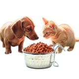 Stainless Steel Coop Cup with Hanger, None Spill Crate Water Bowl, Food Dish for Cage, Rabbit, Cats, Birds, Chicken, Reptiles. (10)