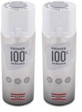 AREXONS PRIMER 100% ACRILICO Fondo Antiruggine Grigio Smalto vernice spray 400 ml, acrilico, resine di alta qualità, essiccazione rapida (Confezione da 2)